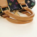 LOUIS VUITTON Monogram Multicolor Alma Hand Bag Black M92646 LV Auth BA13683SAV-7