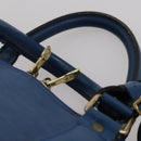 LOUIS VUITTON Epi Keepall 55 Boston Bag Toledo Blue M42955 LV Auth BA13684A-8