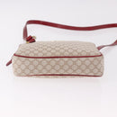 CELINE Macadam Canvas Shoulder Bag PVC Beige Gold Auth BA13688V-5