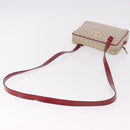 CELINE Macadam Canvas Shoulder Bag PVC Beige Gold Auth BA13688V-6