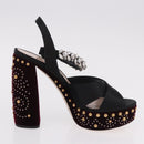 Miu Miu Pumps Velours Bordeaux Auth BA13689M-21