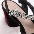 Miu Miu Pumps Velours Bordeaux Auth BA13689M-30