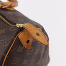LOUIS VUITTON Monogram Speedy 35 Hand Bag M41524 LV Auth BA13690V-18