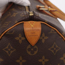 LOUIS VUITTON Monogram Speedy 35 Hand Bag M41524 LV Auth BA13690V-19