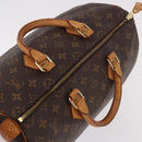 LOUIS VUITTON Monogram Speedy 35 Hand Bag M41524 LV Auth BA13690V-6