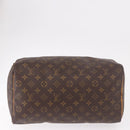 LOUIS VUITTON Monogram Speedy 35 Hand Bag M41524 LV Auth BA13690V-5
