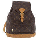 LOUIS VUITTON Monogram Montsouris PM Backpack M51137 LV Auth BA13691-13