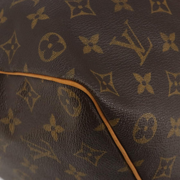 LOUIS VUITTON Monogram Speedy 35 Hand Bag M41524 LV Auth BA13692V