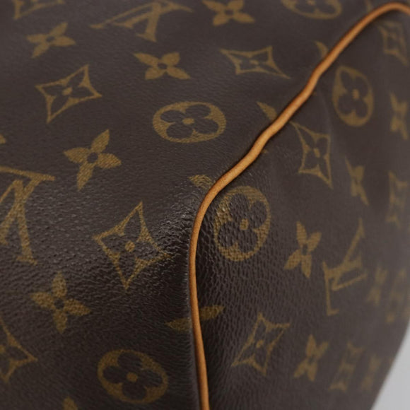 LOUIS VUITTON Monogram Speedy 35 Hand Bag M41524 LV Auth BA13692V