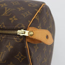 LOUIS VUITTON Monogram Speedy 35 Hand Bag M41524 LV Auth BA13692V-9