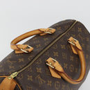LOUIS VUITTON Monogram Speedy 35 Hand Bag M41524 LV Auth BA13692V-6