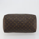 LOUIS VUITTON Monogram Speedy 35 Hand Bag M41524 LV Auth BA13692V-5