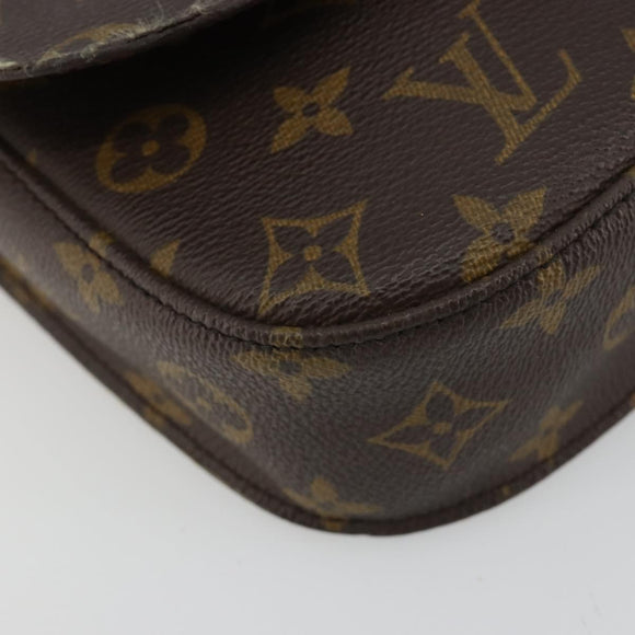 LOUIS VUITTON Monogram Saint Cloud MM Shoulder Bag M51243 LV Auth BA13694