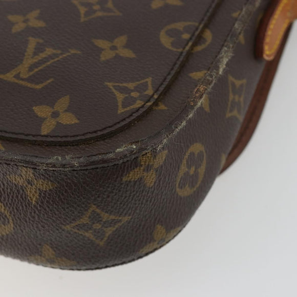 LOUIS VUITTON Monogram Saint Cloud MM Shoulder Bag M51243 LV Auth BA13694