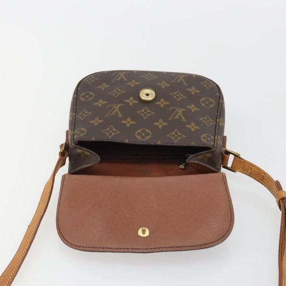 LOUIS VUITTON Monogram Saint Cloud MM Shoulder Bag M51243 LV Auth BA13694