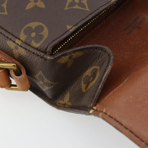 LOUIS VUITTON Monogram Saint Cloud MM Shoulder Bag M51243 LV Auth BA13694