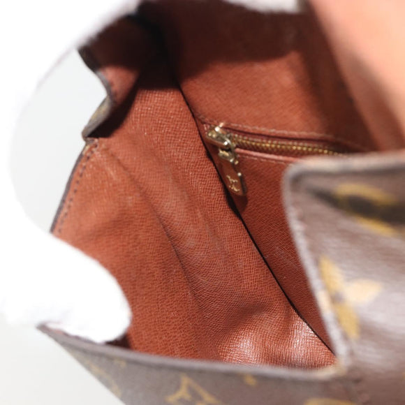 LOUIS VUITTON Monogram Saint Cloud MM Shoulder Bag M51243 LV Auth BA13694