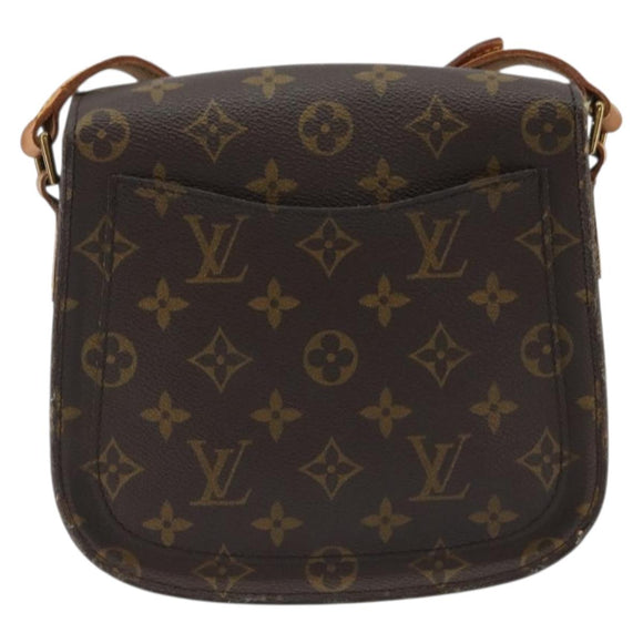 LOUIS VUITTON Monogram Saint Cloud MM Shoulder Bag M51243 LV Auth BA13694