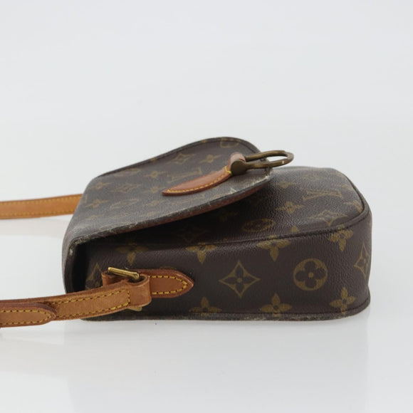 LOUIS VUITTON Monogram Saint Cloud MM Shoulder Bag M51243 LV Auth BA13694