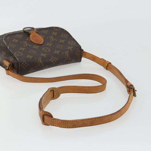 LOUIS VUITTON Monogram Saint Cloud MM Shoulder Bag M51243 LV Auth BA13694