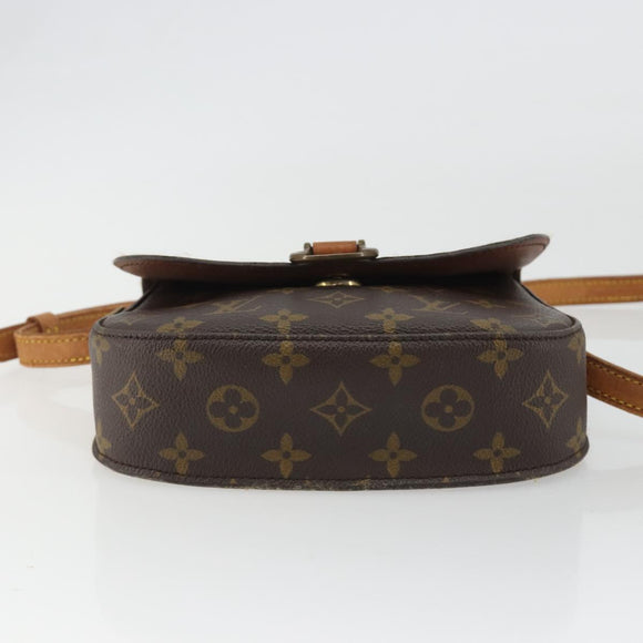 LOUIS VUITTON Monogram Saint Cloud MM Shoulder Bag M51243 LV Auth BA13694
