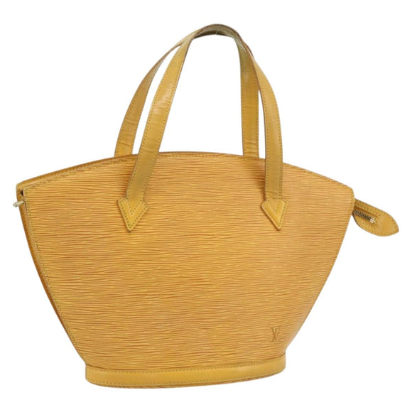 LOUIS VUITTON Epi Saint Jacques Shopping Bag Yellow M52269 LV Auth BA13697