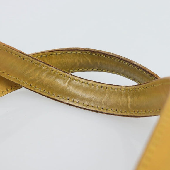 LOUIS VUITTON Epi Saint Jacques Shopping Bag Yellow M52269 LV Auth BA13697