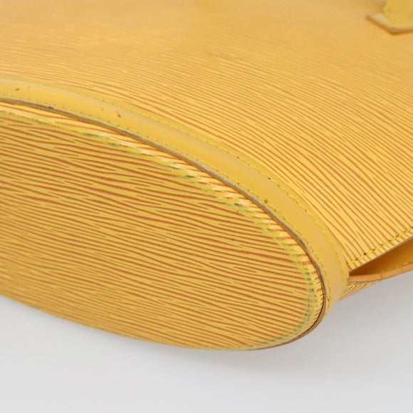 LOUIS VUITTON Epi Saint Jacques Shopping Bag Yellow M52269 LV Auth BA13697