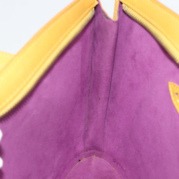 LOUIS VUITTON Epi Saint Jacques Shopping Bag Yellow M52269 LV Auth BA13697