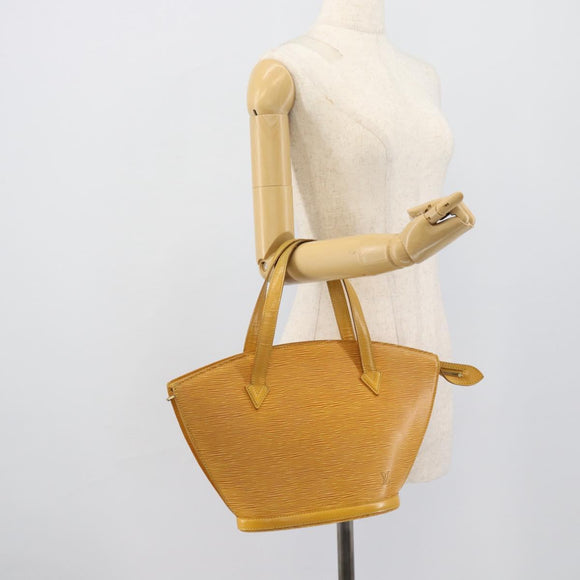LOUIS VUITTON Epi Saint Jacques Shopping Bag Yellow M52269 LV Auth BA13697