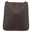LOUIS VUITTON Monogram Musette Shoulder Bag M51256 LV Auth BA13699-2