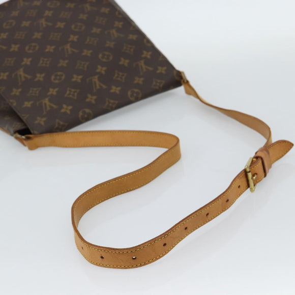 LOUIS VUITTON Monogram Musette Shoulder Bag M51256 LV Auth BA13699