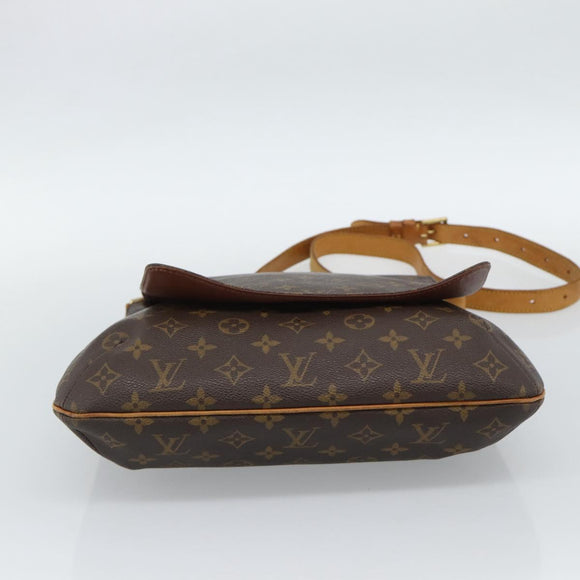LOUIS VUITTON Monogram Musette Shoulder Bag M51256 LV Auth BA13699
