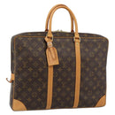 LOUIS VUITTON Monogram Porte Documents Voyage Bag M53361 LV Auth BA13704A-1