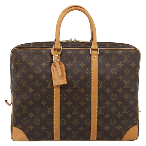 LOUIS VUITTON Monogram Porte Documents Voyage Bag M53361 LV Auth BA13704A