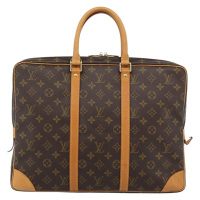 LOUIS VUITTON Monogram Porte Documents Voyage Bag M53361 LV Auth BA13704A - 0