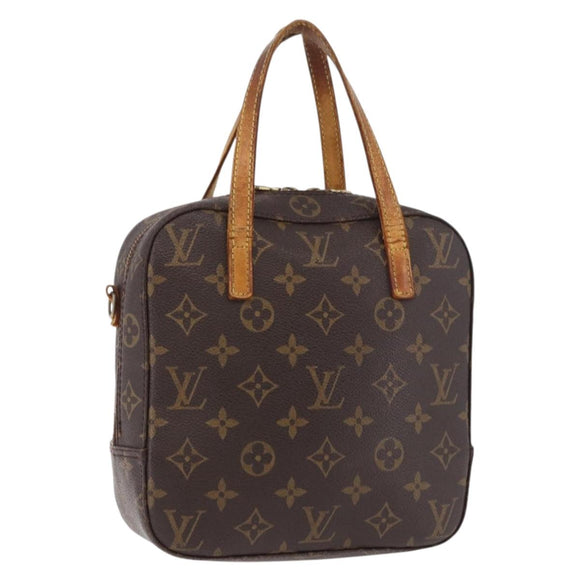 LOUIS VUITTON Monogram Spontini Hand Bag M47500 LV Auth BA13706