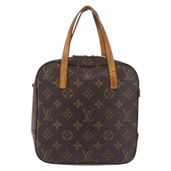 LOUIS VUITTON Monogram Spontini Hand Bag M47500 LV Auth BA13706