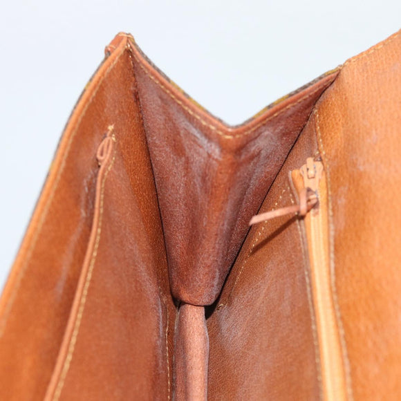 LOUIS VUITTON Monogram Pochette Dam PM Clutch Bag M51812 LV Auth BA13708