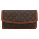 LOUIS VUITTON Monogram Pochette Dam PM Clutch Bag M51812 LV Auth BA13708-13