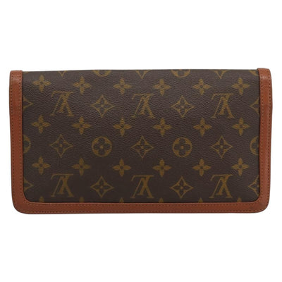 LOUIS VUITTON Monogram Pochette Dam PM Clutch Bag M51812 LV Auth BA13708 - 0
