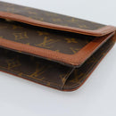 LOUIS VUITTON Monogram Pochette Dam PM Clutch Bag M51812 LV Auth BA13708-7