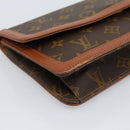 LOUIS VUITTON Monogram Pochette Dam PM Clutch Bag M51812 LV Auth BA13708-14