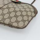 GUCCI GG Supreme Web Sherry Line Shoulder Bag PVC Beige 904 02 047 Auth BA13710-14