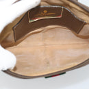 GUCCI GG Supreme Web Sherry Line Shoulder Bag PVC Beige 904 02 047 Auth BA13710-10