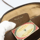 GUCCI GG Supreme Web Sherry Line Shoulder Bag PVC Beige 904 02 047 Auth BA13710-12