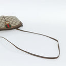 GUCCI GG Supreme Web Sherry Line Shoulder Bag PVC Beige 904 02 047 Auth BA13710-7