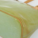 LOUIS VUITTON Monogram Vernis Houston Hand Bag Baby Blue M91005 LV Auth BA13714A-10