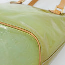 LOUIS VUITTON Monogram Vernis Houston Hand Bag Baby Blue M91005 LV Auth BA13714A-12