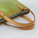 LOUIS VUITTON Monogram Vernis Houston Hand Bag Baby Blue M91005 LV Auth BA13714A-7